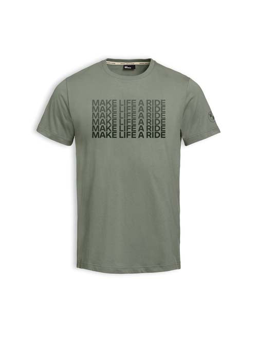 T-Shirt Make Life a Ride Herren