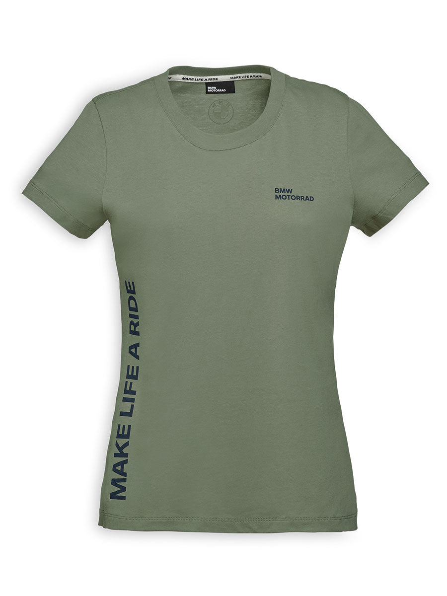 T-Shirt Make Life a Ride Damen