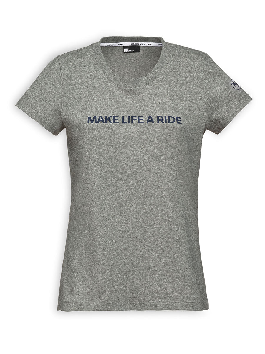 T-Shirt Make Life a Ride Damen