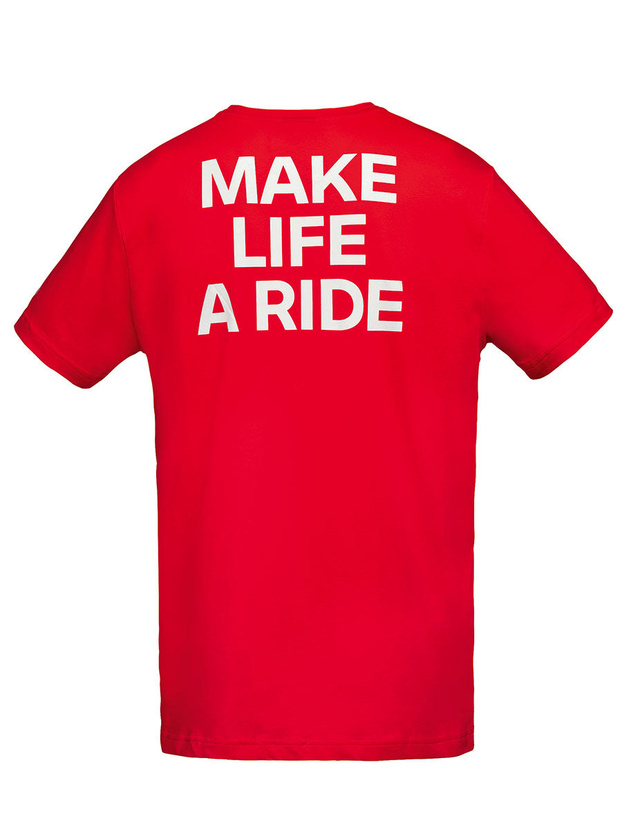 T-Shirt Make Life a Ride Herren