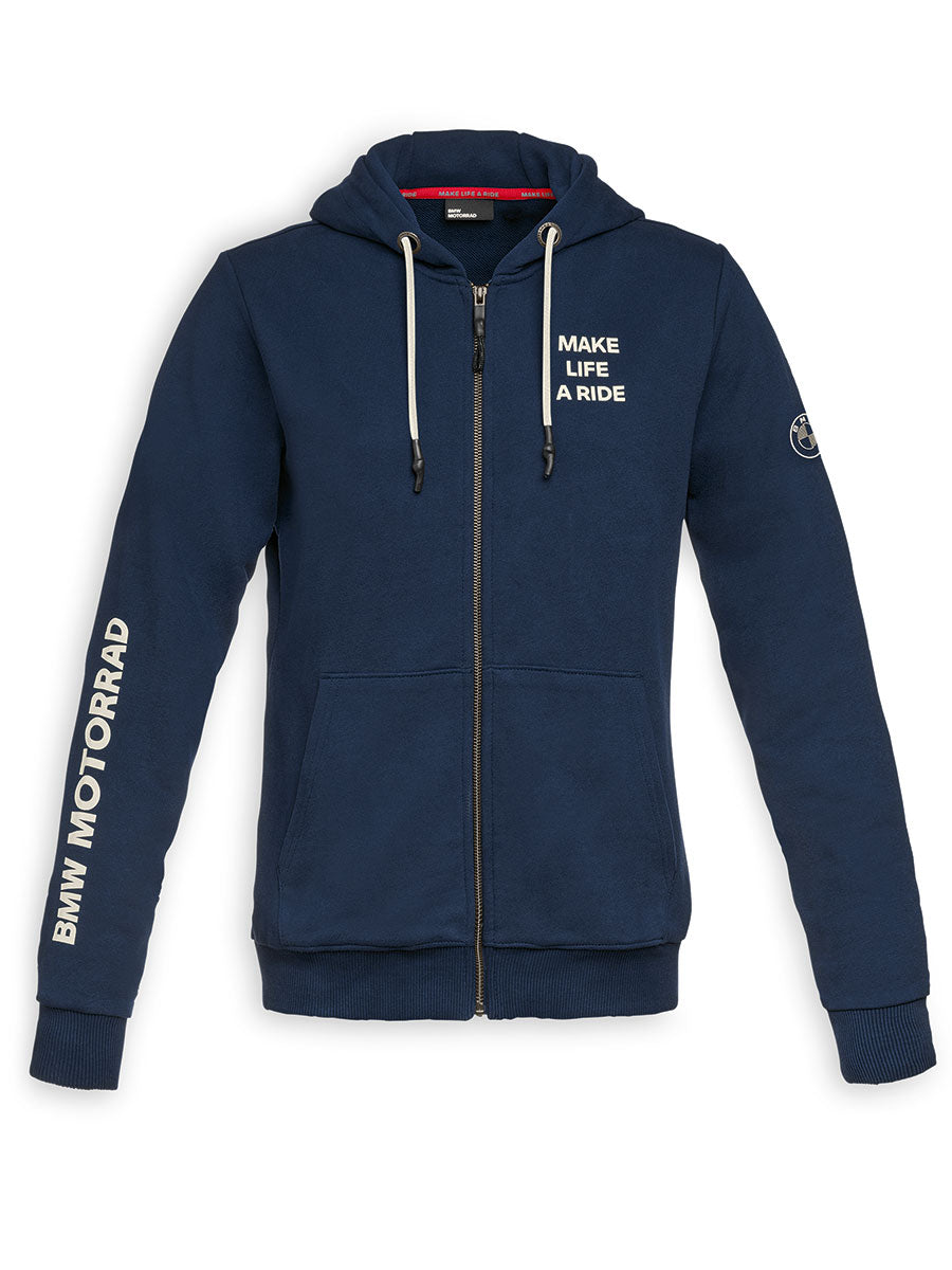 Zip-Hoodie Make Life a Ride