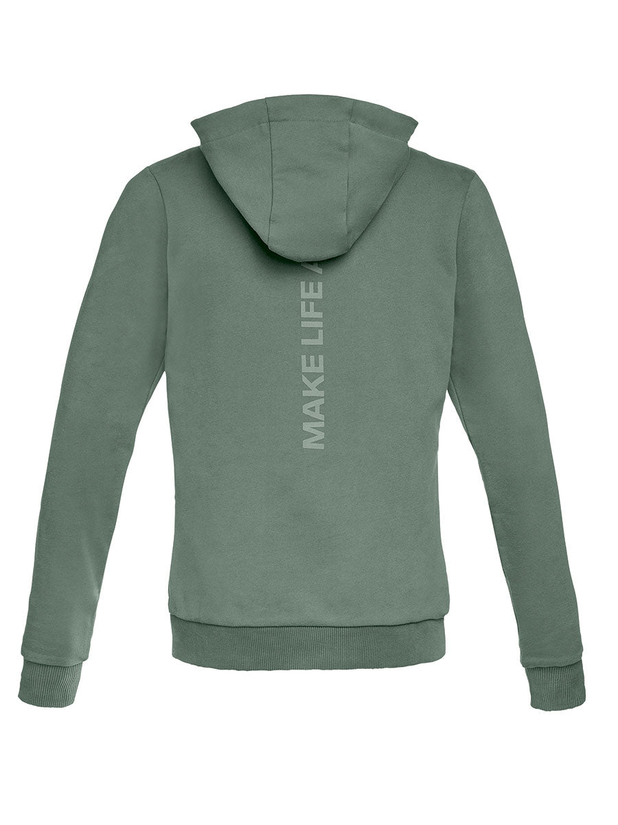 Zip-Hoodie Make Life a Ride