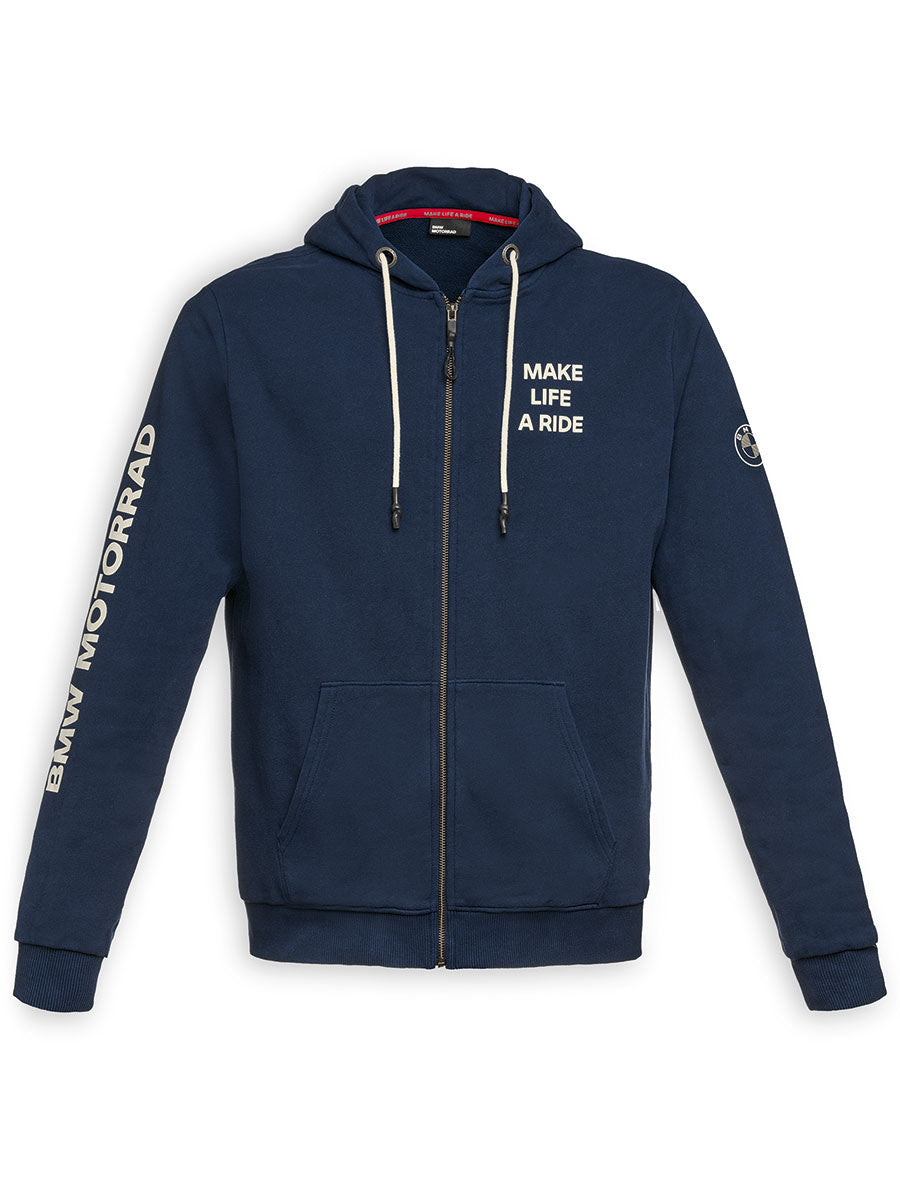 Zip-Hoodie Make Life a Ride